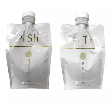 hoyu Hoyu Pro Step Hair Care Шампунь 1000 мл Лечение 1000 г Набор Сменный блок D/F &