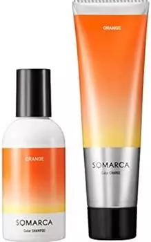 Hoyu Somarca Color Shampoo Orange 150 мл Color Charge Orange 130 г SOMARCA (Обработка цвета)