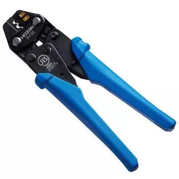 HOZAN Crimping Tool Bare Crimp Crimp Crimping Pliers Compact Type Size (For Terminals/Nude Sleeves) 1.25/2 P-732