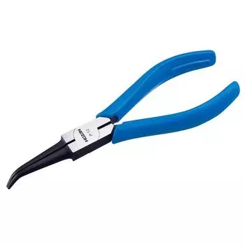 HOZAN Изогнутые радиоплоскогубцы Изогнутый тип наконечника подходит для узких пространств и точных работ P-12