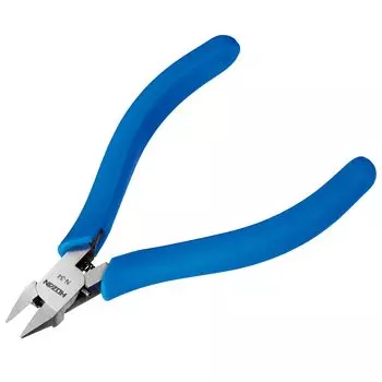 HOZAN Miniature Nippers For cutting thin copper wire blade Equipped with coil spring (thin finish) N-34