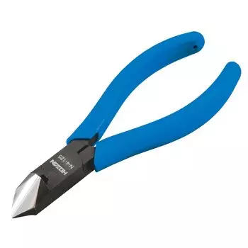 HOZAN N-4-125 Косые кусачки, острая кромка, удобны в использовании для резки медной проволоки, общая длина 5,2 дюйма (133 мм)