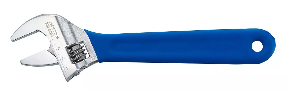 HOZAN Обезьяна Открытие Самый легкий в С С Удобный для непрерывного Сделано в Номинальный размер 250 Гаечный ключ, 0-36 мм, класс, шкала, рукоятка, работа, Япония,