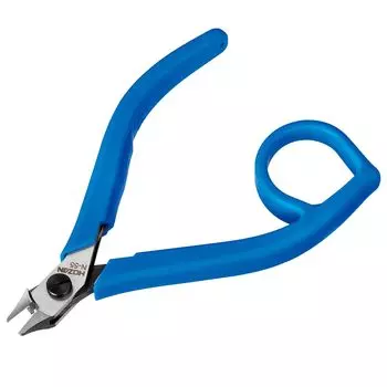 HOZAN Прецизионные кусачки, с полным ровным сечением, для тонкой медной проволоки, N-55