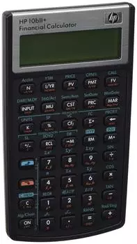 HP 10bII Financial Calculator 12 Digit LCD 10bII Financial 12 Digit LCD Display Calculator,