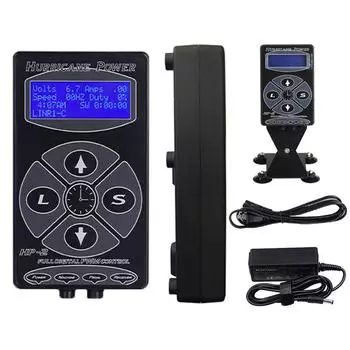 HP-2 Блок питания для татуировки Цифровой ЖК-дисплей Профессиональные профессиональные расходные материалы для татуировки EU Plug