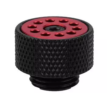 HPQF S1A Компьютер с водяным охлаждением Регулируемый автоматический клапан отвода воздуха Черный+красный