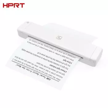 HPRT MT800 A4 Портативный термотрансферный принтер с беспроводным подключением и USB-соединением с мобильным компьютером для 210mm чёрный