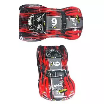 HQ 727 ПВХ автомобиль для Shell Surface Body M0280 для 1/10 4X4 для Case красный
