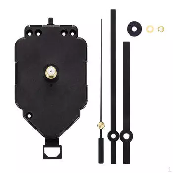 HR9865+903 Маятниковый механизм кварцевые часы DIY наборы, толщина циферблата 8 мм, общая длина вала 20 мм