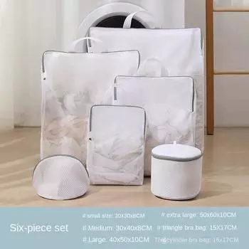 Хранение белья 4/6 мешков для белья Многоразовая стиральная машина Средства по уходу за бельем Мешки для белья Сетка Сетчатые бюстгальтеры Носки Нижнее белье Нижнее белье