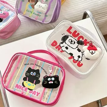 Хранение кистей для макияжа Косметичка для хранения Косметичка для путешествий Косметичка для женщин белый