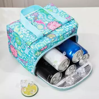Хранение пищевых продуктов. Герметичная, полезная, грязеотталкивающая, с принтом, квадратная сумка для обеда. Большая сумка для обеда. D