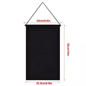Хранение значков Дисплей Ткань Подвесной Флаг Брошь Доска Организатор Держатель Значка чёрный
