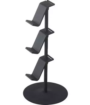 Хранилище игрового контроллера Yamazaki Jitsugyo можно заряжать во время подставки для контроллера 5089, черного цвета, прибл.. Ш17XГ17XВ38.5см, Smart, Левый, чёрный