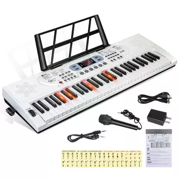 Hricane Electronic 61 200 200 60 Demo оснащен ЖК-дисплеем со светящимися японскими наушниками, в комплект входят USB-кабель и японская инструкция по эксплуатации. Клавиатура