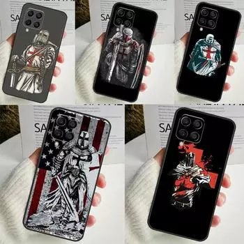 Христианские рыцари-тамплиеры для Samsung Galaxy M12 M32 M52 M14 M34 M54 M21 M51 M31 M30s M20 M15 M55 M13 M33 M53 чехол Samsung M12