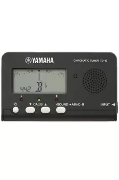 Хроматический тюнер YAMAHA, черный TD-19BK