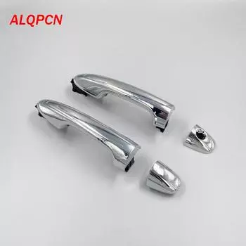 Хромированная дверная ручка с насадкой для Toyota Pickup Hilux Revo cap have hole