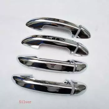 Хромированная крышка дверной ручки для Volkswagen PASSAT B6 B7 3c B7.5 7,5 седан вариант 2011 2015 АБС-пластик автомобильные аксессуары 8 серебряный