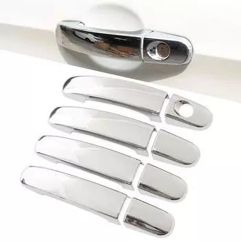 Хромированная накладка на дверную ручку автомобиля, подходит для Ford Focus 2 MK2 II Focus 3 MK3 III C-Max Kuga