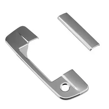 Хромированная накладка ручки задней двери и скважина для ключа без отверстия для камеры для Dodge Ram 1500 2500