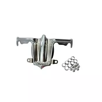 Хромированная накладка толкателя/блока подъемника для Harley Twin Cam 00-17 Touring Electra Glide Dyna Fat Bob Breakout