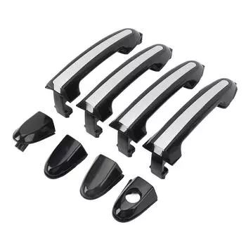 Хромированная наружная дверная ручка 82661 2B000 Стильный комплект наружной дверной ручки, устойчивый к царапинам, для Санты