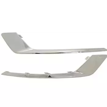 Хромированная передняя хромированная передняя левая + правая накладка лампы противотуманной фары для Ford Fusion 17-19