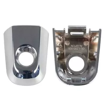 Хромированная защитная крышка ручки задней двери автомобиля, внешняя модификация, крышка ручки ABS для Mitsubishi L200 2005-2015, правая и левая