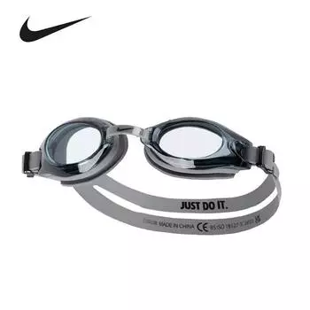 Хромированные очки для плавания Nike Серые