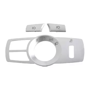 *Хромированный АБС-пластик: Эта отделка кнопки переключателя панели фар для BMW имеет хромированное покрытие из ABS, что обеспечивает долговечность CHINA