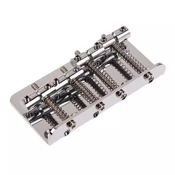 Хромированный бридж в винтажном стиле для 4-струнной бас-гитары Fender Jazz с 4 Scr UNITED KINGDOM