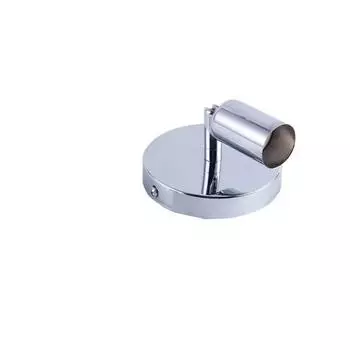 Хромированный дизайн, регулируемый светодиодный потолочный светильник, 1/2/3/4 головки, вращающиеся, современные потолочные абажуры для магазина, кафе, декоративных приспособлений 1head