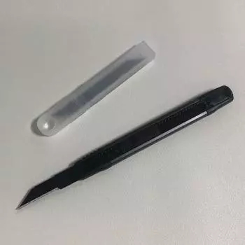 Хромированный резак + набор из 10 лезвий, корейские игрушки.