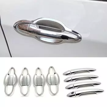 Хромированный стиль для Chevrolet Cavalier 2016-2019 Хромированная внешняя дверная ручка, крышка дверной чаши, молдинг, отделка