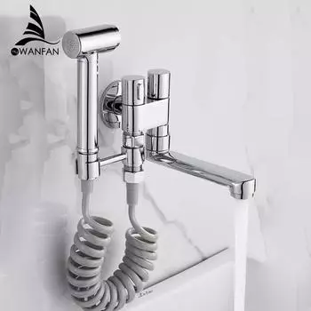 Хромированный унитаз биде угловой одинарный холодный душ для ванной комнаты унитаз душ с насадкой для душа биде смеситель для ванной комнаты фурнитура 811576