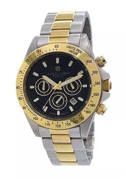 Хронограф Дата Серебро [Charles Hubert] 4032-T Мужские