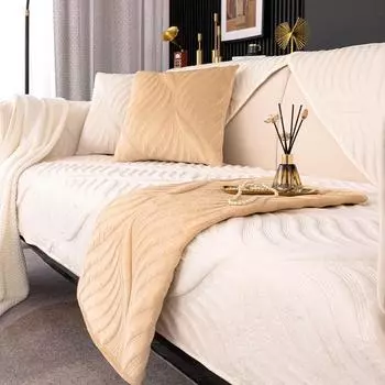 Хрустальная бархатная диванная подушка, новая универсальная нескользящая подушка для четырех сезонов, современная простая утолщенная ткань для чехла на диван 70*70cm