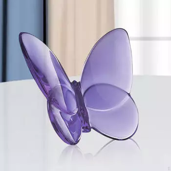 Хрустальная фигурка бабочки, статуя животного, летающий декор для спальни, дома Colorful