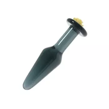 Хрустальная стеклянная анальная пробка Эльф Хризантема Открытый Анальный Мастурбационный Артефакт Мужская и женская Мастурбация Секс-Игрушки для Секса