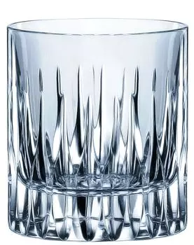 Хрустальное стекло Da Vinci PRATO Old Fashioned (Подарочная коробка в комплекте) серебряный