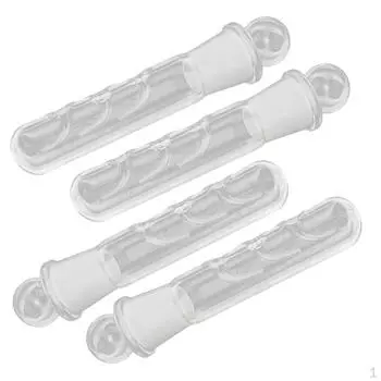 Хрустальное стекло Планария Ручка для ловли червей Ловец пиявок с тремя отверстиями