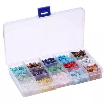 Хрустальные бусины с коробкой Разноцветные серьги Подвесные камни Материалы для украшений Украшения для начинающих Художественные принадлежности