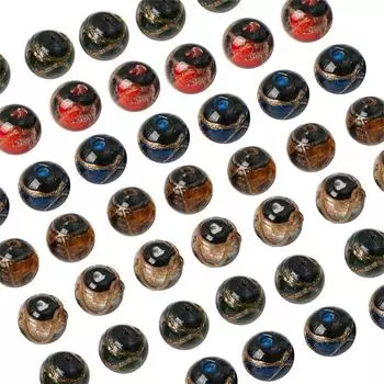 Хрустальные чешские стеклянные бусины, диск из золотой фольги, шелковый ароматный серый шарик, разделительные бусины для одежды своими руками, декор для шитья 10mm коричневый