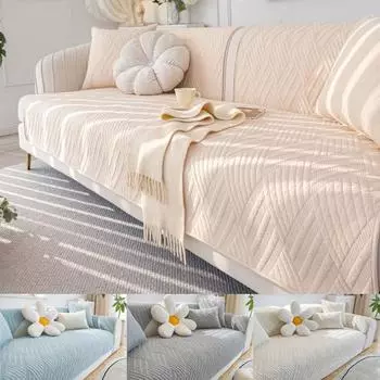 Хрустальный бархатный чехол для дивана, детский коврик для собаки, кресла, защита для мебели, нескользящие современные чехлы для диванов, чехлы для гостиной 70x70cm