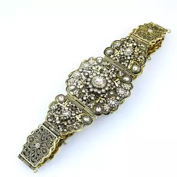 Хрустальный халат, поясная цепочка, ювелирные изделия, античный золотой цвет, регулируемая длина, пояс для платья старый серебряный