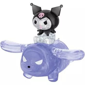 Хрустальный пазл Sanrio Kuromi, 38 деталей, разноцветные популярные корейские игрушки