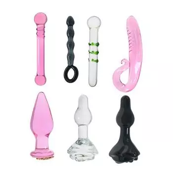 Хрустальный стеклянный секс-продукт, женские секс-игрушки, взрослые секс-инструменты, мастурбационные палочки, части