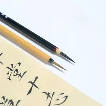 Хрустящие китайские кисти Кисть для каллиграфии Кисть для письма с крючком Тонкая кисть для рисования A(Bamboo)